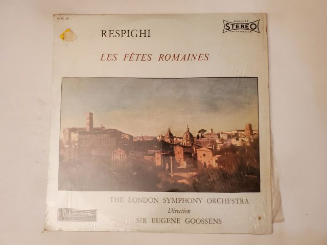 Ottorino Respighi Les F?tes Romaines vinyl record