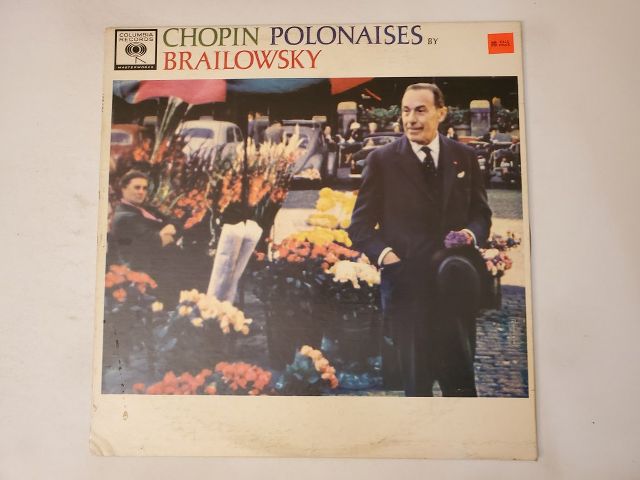 Brailowsky Chopin Polonaises vinyl record