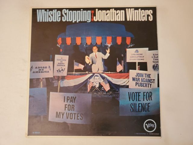 Jonathan Winters Whistle Stopping With Jonathan Winters vinyl record