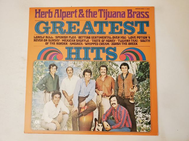Herb Alpert & the Tijuana Brass Greatest Hits vinyl record