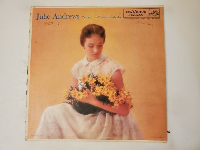 Julie Andrews The Lass with the Delicate Air vinyl record