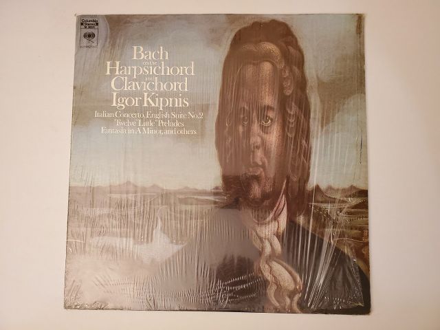 Igor Kipnis Bach on the Harpsichord and Clavichord vinyl record