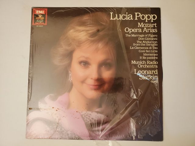 Lucia Popp Mozart Opera Arias vinyl record