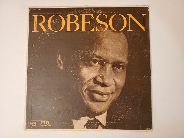 Paul Robeson Robeson vinyl record