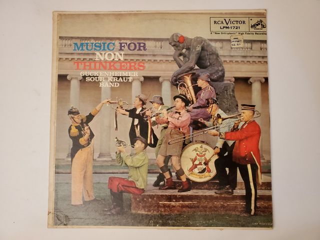 Guckenheimer Sour Kraut Band Music for Non-Thinkers vinyl record