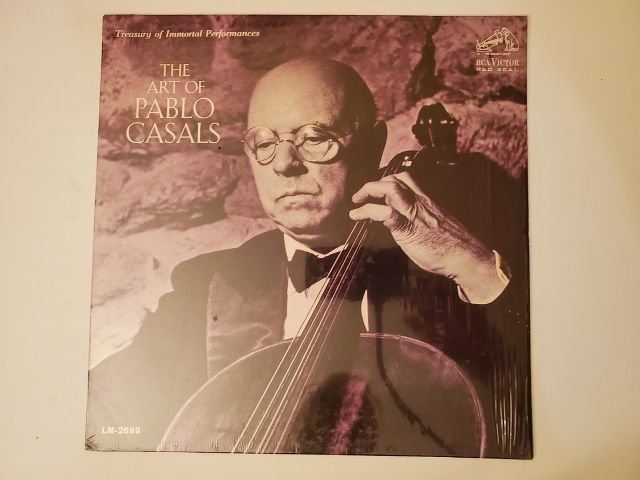 Pablo Casals The Art of Pablo Casals vinyl record