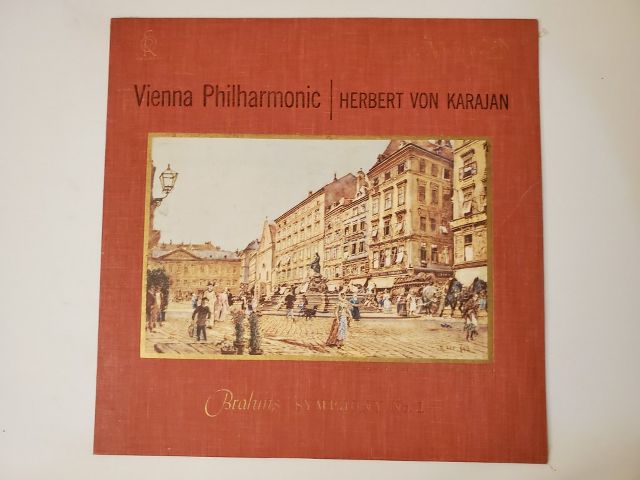 Herbert von Karajan, Vienna Philharmonic Brahms Symphony No. 1 vinyl record