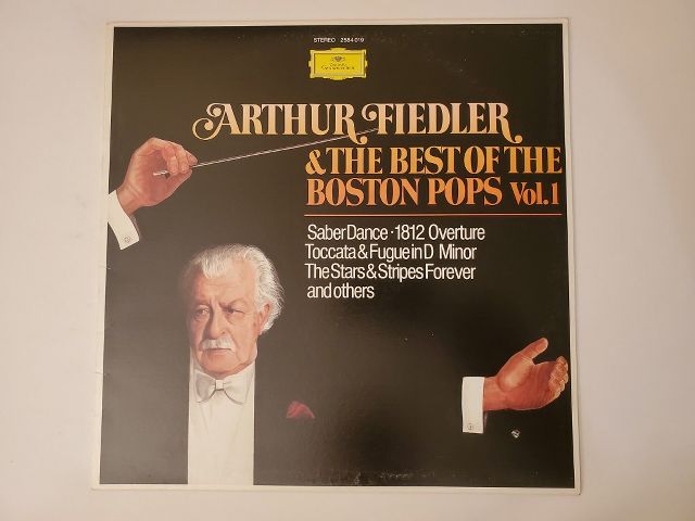 Arthur Fiedler The Best of the Boston Pops Vol. 1 vinyl record