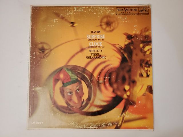Pierre Monteux, Vienna Philharmonic Haydn: Surprise Symphony No. 94 & Clock Symphony No. 101 vinyl record