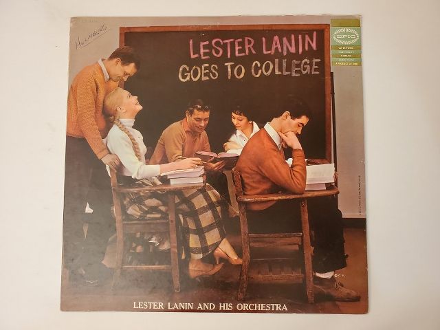 Lester Lanin and His Orchestra Goes to College vinyl record