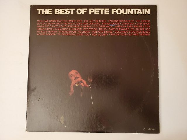 Pete Fountain The Best of Pete Fountain vinyl record