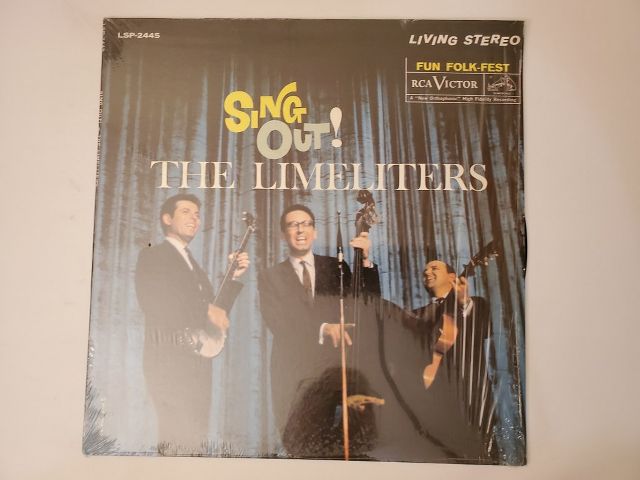 The Limeliters Sing Out! vinyl record