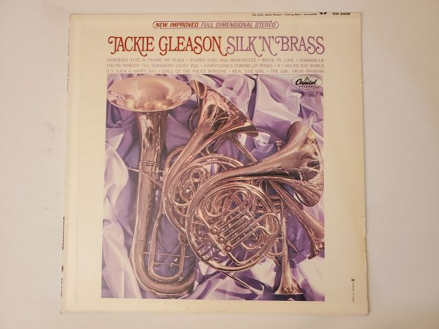Jackie Gleason Silk 'n' Brass vinyl record