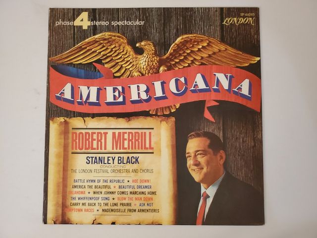 Robert Merrill Americana vinyl record