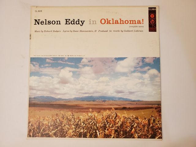 Nelson Eddy Oklahoma vinyl record