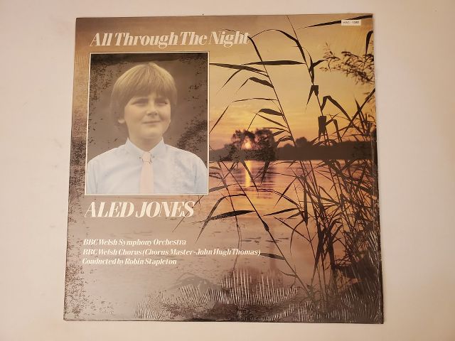 Aled Jones All Through the Night vinyl record