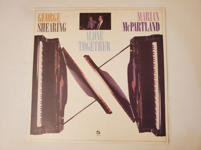 George Shearing and Marian McPartland Alone Together vinyl record
