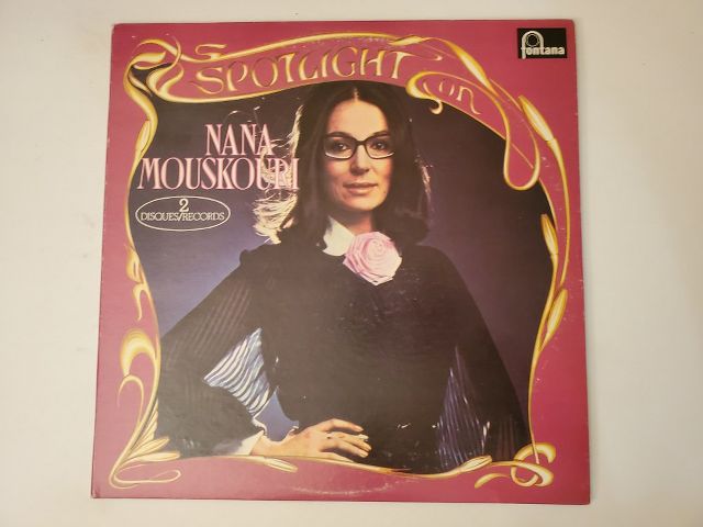 Nana Mouskouri Spotlight on Nana Mouskouri vinyl record