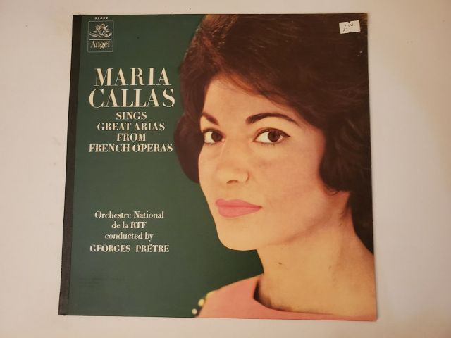 Maria Callas Sings Great Arias from French Operas vinyl record