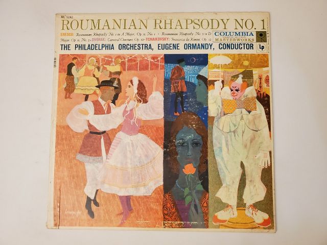 Eugene Ormandy & The Philadelphia Orchestra Roumanian Rhapsody No. 1 vinyl record