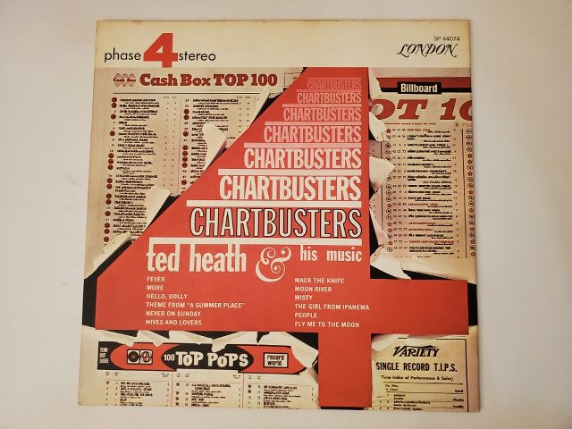 Ted Heath & His Music Chartbusters vinyl record