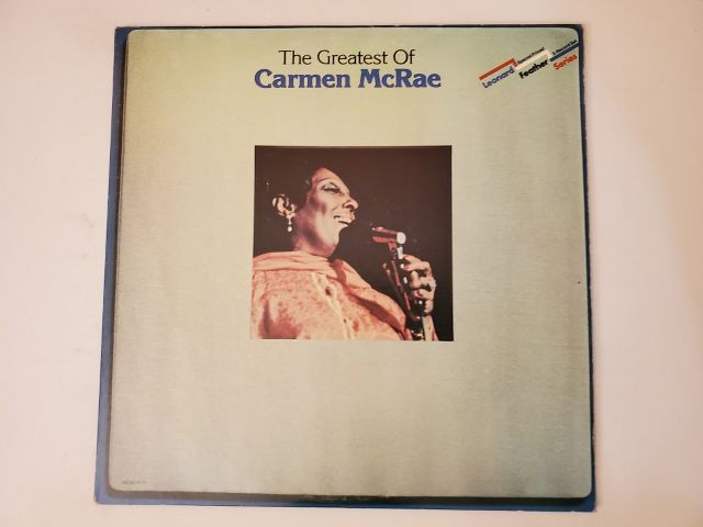 Carmen McRae The Greatest Of Carmen McRae vinyl record