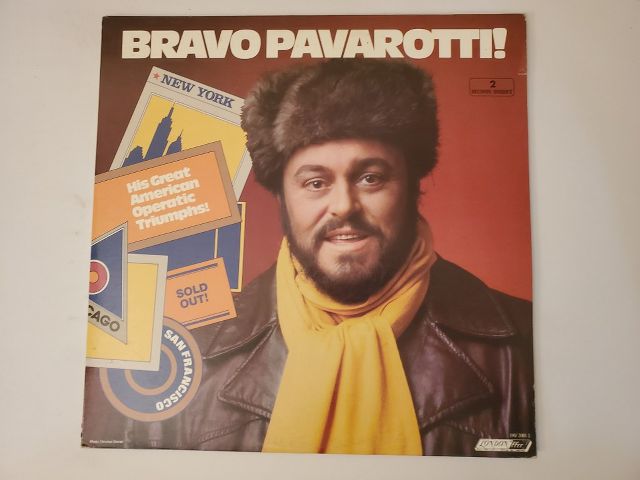 Pavarotti Bravo vinyl record
