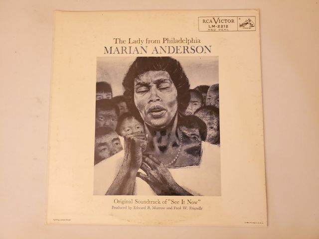Marian Anderson The Lady from Philadelphia vinyl record
