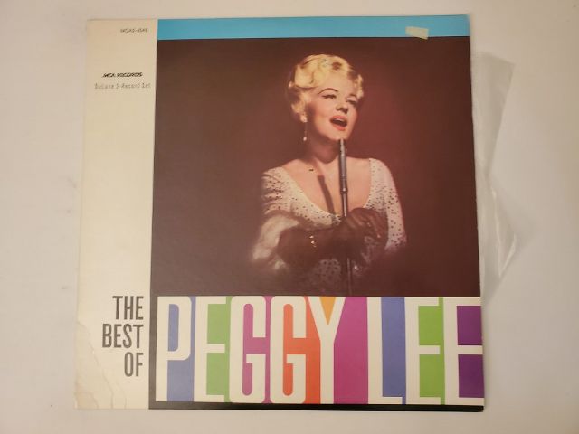 Peggy Lee The Best of Peggy Lee vinyl record