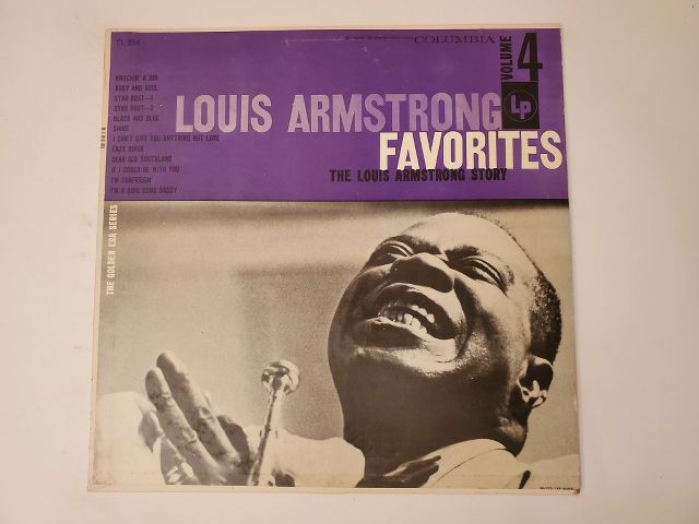 Louis Armstrong Favorites (The Louis Armstrong Story, Volume 4) vinyl record