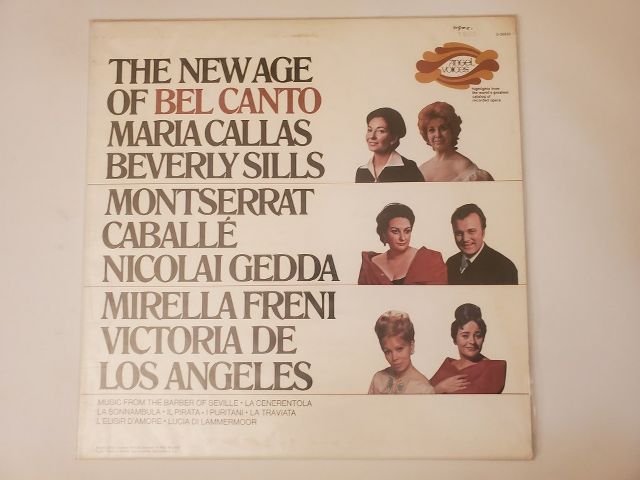 Various Artists The New Age of Bel Canto vinyl record