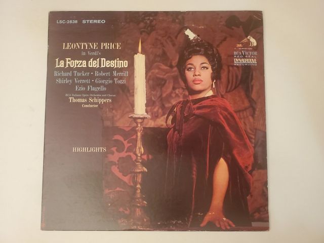 Leontyne Price La Forza del Destino Highlights vinyl record