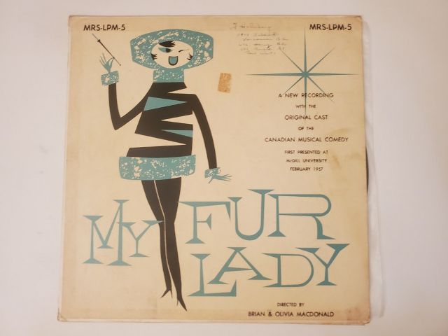 Original Cast My Fur Lady vinyl record
