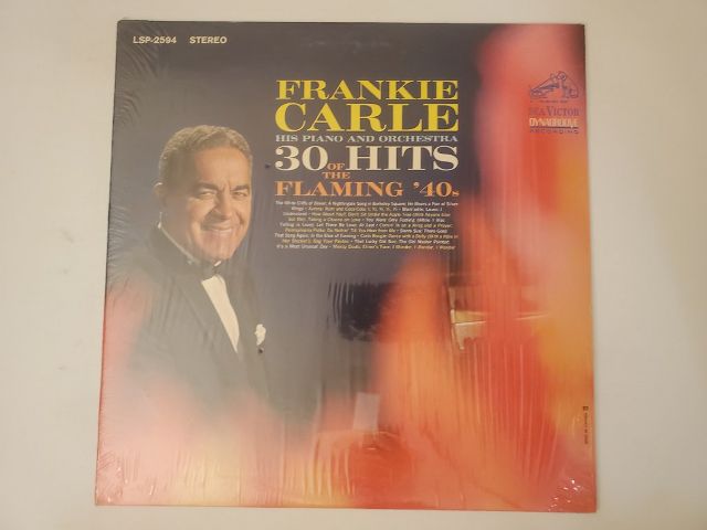 Frankie Carle 30 Hits of the Flaming '40s vinyl record