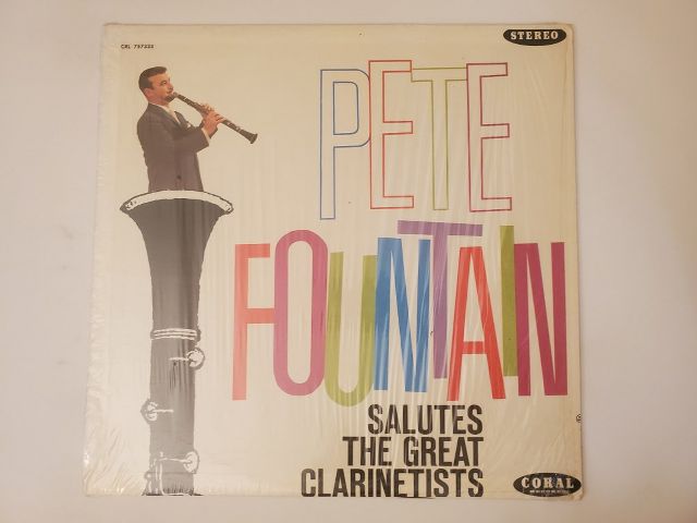 Pete Fountain Salutes The Great Clarinetists vinyl record