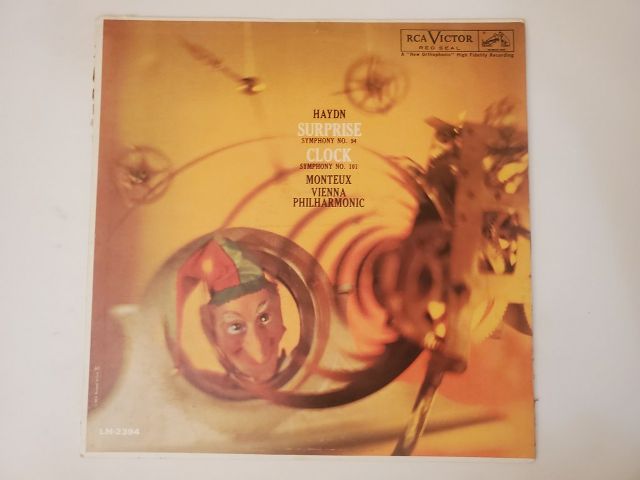 Pierre Monteux, Vienna Philharmonic Haydn: Surprise Symphony No. 94 & Clock Symphony No. 101 vinyl record