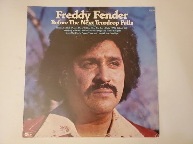Freddy Fender Before the Next Teardrop Falls vinyl record