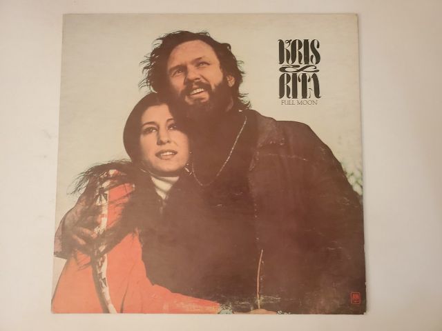 Kris Kristofferson and Rita Coolidge Full Moon vinyl record
