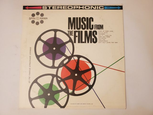 The Famous Stradivari Strings Music from the Films vinyl record