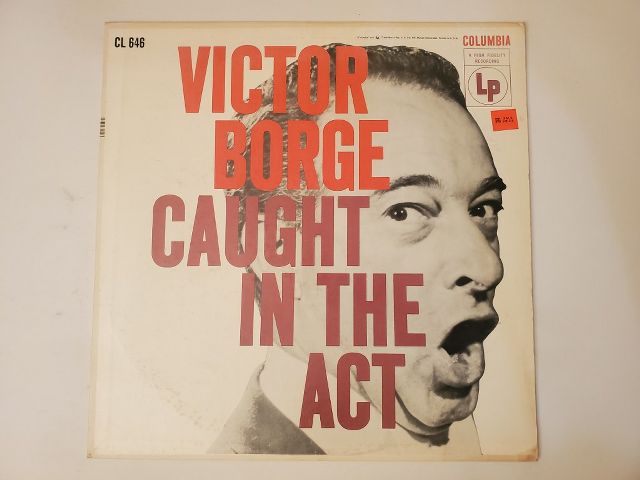 Victor Borge Caught in the Act vinyl record