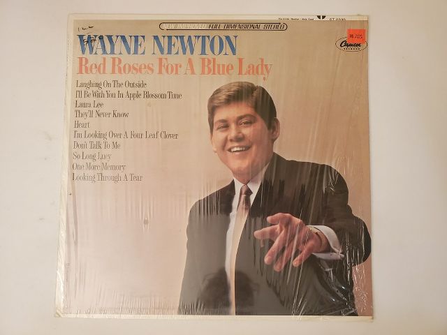 Wayne Newton Red Roses for a Blue Lady vinyl record