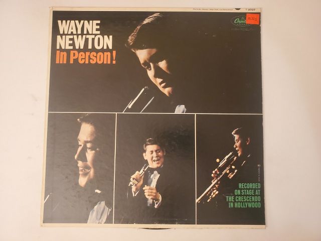 Wayne Newton In Person vinyl record