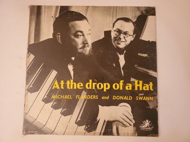 Michael Flanders and Donald Swann At the Drop of a Hat vinyl record