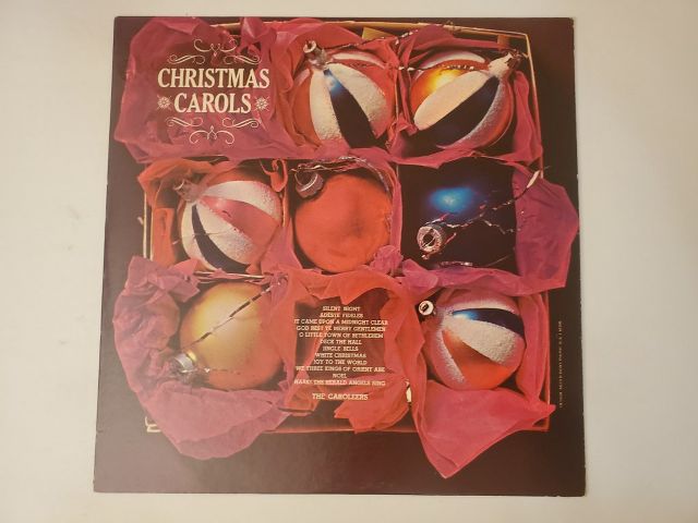 The Caroleers Christmas Carols vinyl record