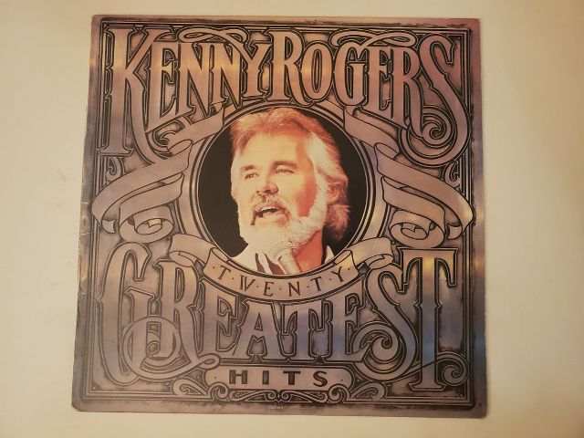 Kenny Rogers Twenty Greatest Hits vinyl record