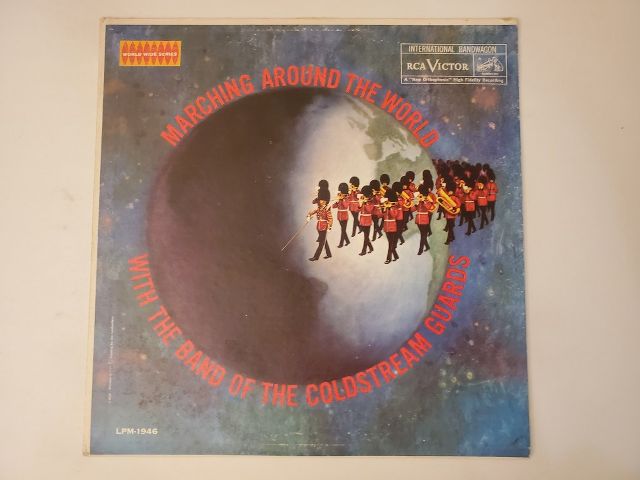 The Band of the Coldstream Guards Marching Around the World vinyl record