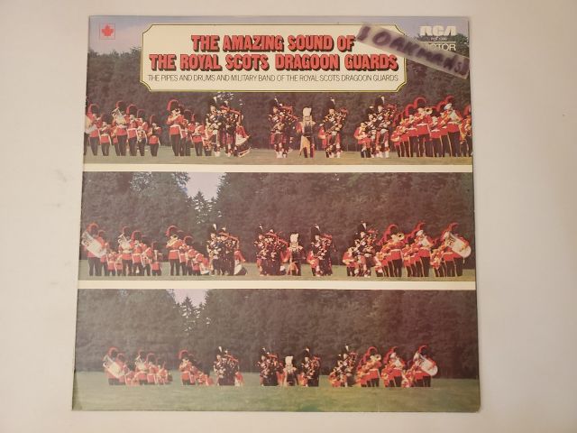The Royal Scots Dragoon Guards The Amazing Sound of the Royal Scots Dragoon Guards vinyl record