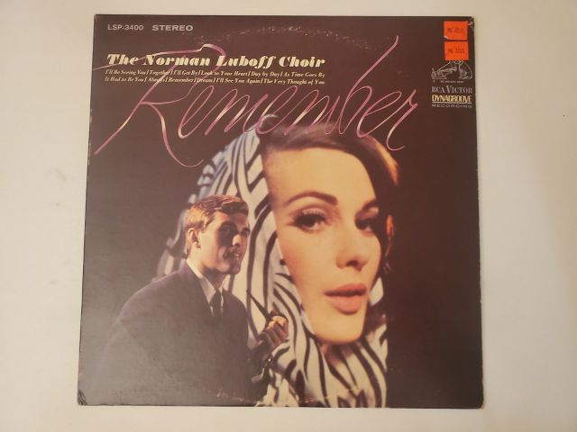 The Norman Luboff Choir Remember vinyl record
