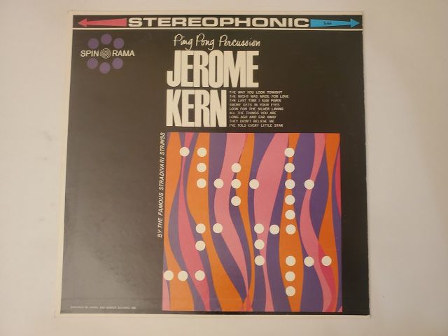 The Famous Stradivari Strings Ping Pong Percussion: Jerome Kern vinyl record