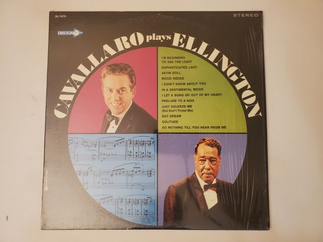 Cavallaro Cavallaro Plays Ellington vinyl record